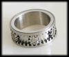 8 mm. Gearring - roterande ring med sex kugghjul.