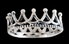 Mönstrad krona i Äkta silver.