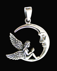 "Bedtime story" Älva halsband i Äkta silver.