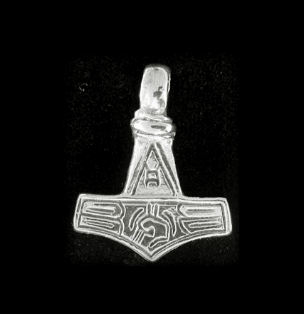 Lilla Gutehammaren i Äkta silver.