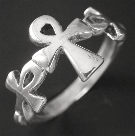 Ankh ring.