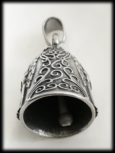 Motorcycle Guardian Bell, Angel Motorcycle Guardian Biker Bell, Motorcycle Biker Luck Riding Spirit Bell, Stainless Steel Motorcycle Bell for Cycling Man Biker Riders Man