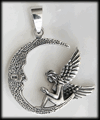 "Bedtime story" Älva halsband i Äkta silver.