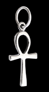 Litet Ankh halsband i Äkta silver.