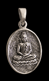 Thailändsk Buddha i Äkta silver.