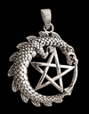 31.5 mm. Drake - Pentagram i Äkta silver.