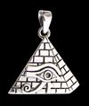 Horus halsband med Cheopspyramiden..