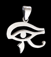 Horus öga halsband i Äkta silver.
