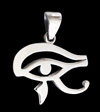 Horus öga halsband i Äkta silver.