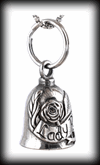 Lady rider - Angel bell / Guardian bell smycke i rostfritt stål.