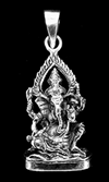 Hängsmycke Ganesh i Äkta silver.