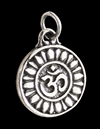 Litet Ganesha halsband i Äkta silver.