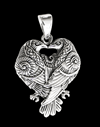 5.7 gr. Hugin och Munin halsband i Äkta silver.