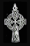 Keltiskt kors hänge i Äkta silver.