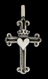 Kärlekskorset - Rockiga kors i Äkta silver.