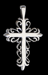 Fantastikt kors halsband i Äkta silver.