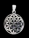 Flower of life hänge i Äkta silver.