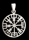 Vegvisir halsband- Vägvisaren i Äkta silver.