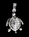 Halsband med sköldpadda i äkta silver