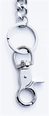45 mm. Plånboks lås - Smyckeslås i rostfritt stål.