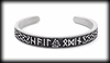 Odens knut, Valknuten armband i rostfritt stål.