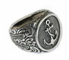 "Tattoo-style" ankar ring.