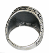 "Tattoo-style" ankar ring.