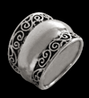 Vacker silverring