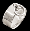 7.8 mm. O-ring i Äkta silver.