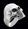 Perfect death silverskalle ring.