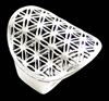 Extra lång ring med flower of life i Äkta silver.