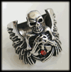 "Satisfied death" stålring.