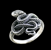Silverring med kobra - En snygg ormring.