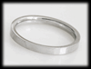 2 mm slät ring i rostfritt stål.