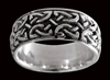 Keltisk ring i Äkta silver.