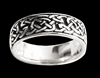Keltisk ring i äkta silver.
