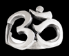 OM, Aum, Ohm ring i Äkta silver.