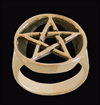 Pentagram ring i Brons.