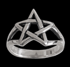 Litet Pentagram i Silver.