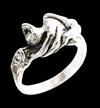 "I love sex" Erotisk silverring.