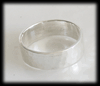 6.3 mm. Hamrad silver ring.