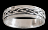 5.5 mm. Spinner ring / stressring i Äkta silver..