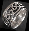 Fet keltisk spinner ring.