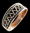 Vacker Brons ring.